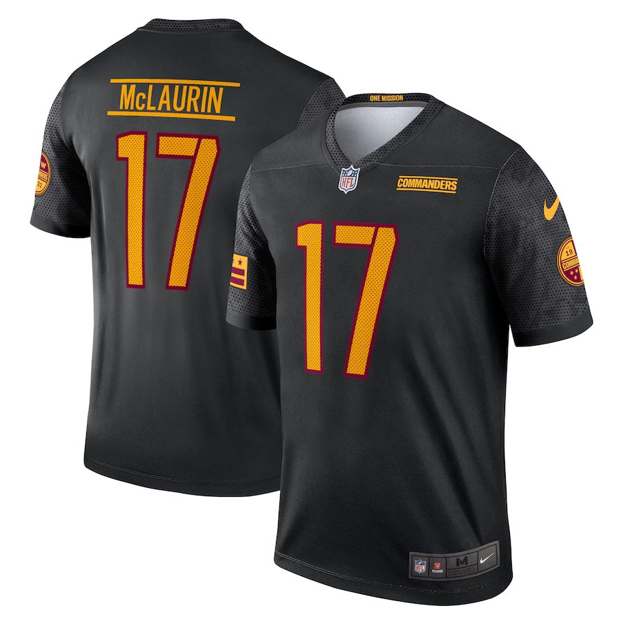 Men Washington Commanders #17 Terry McLaurin Nike Black Alternate Legend NFL Jersey->washington redskins->NFL Jersey